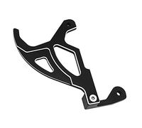 Generic Protector de Disco de Freno Trasero Cubierta Protectora de Rotores Accesorio de Eje de Motocicleta Hecho de Aleación de Aluminio Resistente Adecuado, negro