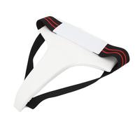 Generic Protector de Ingle de Boxeo, Absorción de Impactos, Protector de Ingle para Mujeres, Marco de Plástico de Ingeniería de Superficie de Cuero PU para Entrenamiento de Fútbol y Baloncesto (XL)