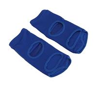 Generic Protector de Pie de Boxeo Azul 2 Piezas Protector de Pie de Sparring de Espuma Suave para Hombres y Mujeres Protección de Cuero de PU (S)