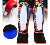 Generic Protector de Piernas, Fuerte Compatibilidad Buena Experiencia de Usuario para el Interior (Doodle - Negro)