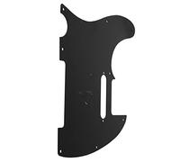 Generic Protector de Púas de Guitarra Eléctrica, Placa Frontal de Guitarra Eléctrica Personalizada, Aspecto Elegante, Prevención de Arañazos, Luz de Aleación de Aluminio, Instalación Sencilla para