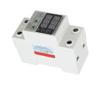 Generic Protector de Voltaje Monofásico Dispositivo de Sobrevoltaje y Corriente para Electrodomésticos 230VAC 63A, SVP-916 Corte Automático de Energía para Seguridad Eléctrica (63A)