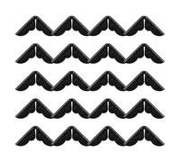 Generic Protectores de Esquinas de Hierro Estilo Vintage 100 para Forma Triangular y Álbumes para Scrapbooking y Protección