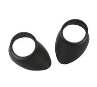 Generic Protectores Oculares de Goma de Larga Vida útil para Microscopio, Instrumento Ocular, Cubierta Ocular de 27 Mm de Diámetro Interior, 2 Piezas, Conveniente para Transportar