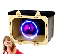 Generic Proyector de holograma para teléfono, soportes de exhibición de madera, imágenes 3D, holograma de smartphone móvil, proyector de soportes de pantalla, proyector de holograma de teléfono,