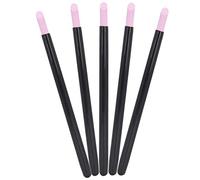 Generic Pulidor de Cutículas Exfoliante de Cuarzo para Decoración de Uñas, Herramienta de Manicura de 5 Piezas para Uso Profesional o Personal, de Plástico, 5,3 X 0,3 Pulgadas