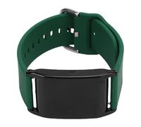Generic Pulsera Deportiva, Pulsera de Silicona Suave Resistente Al Polvo y Al Agua, Diseño Transpirable, Apariencia Elegante, Fácil de Cuidar para las Actividades Diarias (GREEN)