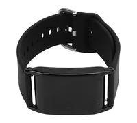 Generic Pulsera Deportiva, Pulsera de Silicona Suave Resistente Al Polvo y Al Agua, Diseño Transpirable, Apariencia Elegante, Fácil de Cuidar para las Actividades Diarias (BLACK)