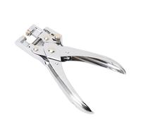 Generic Punch de un Hoyo de 5 Mm, Golpeador de Arandela en Forma de Papel en Forma de Círculo, 30 Hojas de Capacidad Portátil Portador de un Hoyo, Herramienta de Perforación para Manualidades de