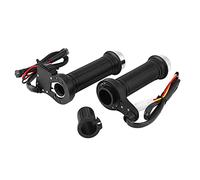 Generic Puños Calientes Eléctricos Universales para Motocicleta, Plástico Duradero con Funda Antiseparación Extendida, Interruptor de 3 Velocidades, Diámetro del Manillar de 22 Mm
