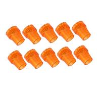 Generic Punta de Bastón de Goma Resistente con Resistencia Al Deslizamiento para Mejorar el Equilibrio en Cualquier Terreno para una Multitud Universal (ORANGE)