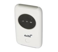 Generic Punto de Acceso WiFi Móvil 4G Enrutador Portátil Mini LTE Eficiente para Computadora Portátil TV Teléfono 10 Usuarios Solicitar Europa Asia África, Material ABS Blanco