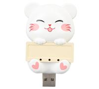 Generic Purificador de Aire de Iones Negativos Eliminación de Polvo Silenciosa Enchufe USB para el Olor del Hogar, Ionizador de Aire de Funcionamiento Silencioso para un Espacio de Vida Más