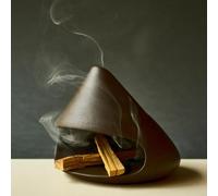 Generic, Quemador de incienso de cerámica cónico, soporte para Palo Santo, quemador de cenizas, palitos de santo, para yoga, meditación, decoración del hogar
