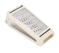 Generic Rallador de Queso Contenedor de Doble Cara Ralladores Finos y Gruesos para Cocina Caja Trituradora de Queso Rallador para Verduras Material ABS PS 8.7x5.3x3.3in