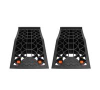 Generic Rampa de Servicio de Coche de Perfil bajo, Rampas para Camiones Elevadores de 2,44 Pulgadas, Rampas de Neumáticos Confiables para Reparación del Hogar, Material PP