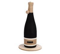 Generic Rascador para Gatos con Forma de Botella de Vino, Rascador de Cuerda de Cáñamo Resistente con Almohadillas Adhesivas, 6,30 "X 6,30" X 23,23 "para Hábitos de Rascado Saludables