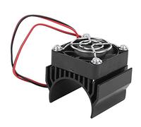 Generic RC Disipador de Calor Enfriador Ventilador Esperanza de Vida de Enfriamiento 3 Veces Más Largo Adecuado para Motor de 36 Mm de Diámetro, Rojo (BLACK)