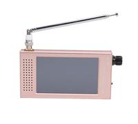 Generic Receptor de Radio de Onda Corta, DeepSDR V6 Receptor DSP SDR con Pantalla Táctil IPS de 4,3 Pulgadas con Espectro en Tiempo Real de 192 KHZ Radios Portátiles de Onda Corta de 149 (Pink)