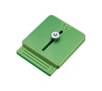 Generic Recortadora de Bordes Herramienta para Recorte de Film en Muebles Plantilla Guía de Corte Asistente Manual PETG Adecuada para Carpintería Fina Restaur, Verde
