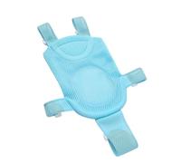 Generic Red de Baño para bebé, Cómodo Soporte de Malla Ajustable para Baño de Seguridad para Recién Nacidos, Diseño en Forma de T, con Almohada Suave para Protección de la Cabeza y la Columna (BLUE)
