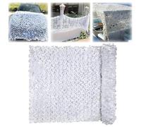 Genéric Red De Camuflaje Blanca, Malla de Camuflaje Sombra, persianas de Red de Camuflaje para Caza tiroteo Militar decoración de Fiesta temática Camping(11x6m)