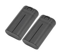 Generic Reemplazo de Batería de Dron de 2500mAh de Rendimiento Estable 40 Minutos de Tiempo de Vuelo para Uso en Mini Drone Negro (2 Paquetes)