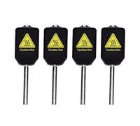 Generic Reemplazo de Boquilla Hotend Integrada de Intercambio Rápido para Juego de 4 Uds., 0,4mm, 0,6mm, 0,8mm, Acero Endurecido
