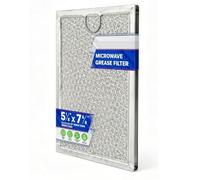Generic Reemplazo de Filtro de Microondas 3 Uds Filtro de Grasa de Aluminio a Prueba de Calor para Horno de Cocina Fácil Instalación (7,64x5,12 pulgadas apto para 530446410)