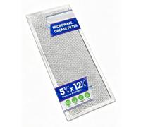 Generic Reemplazo de Filtro de Microondas 3 Uds Filtro de Grasa de Aluminio a Prueba de Calor para Horno de Cocina Fácil Instalación (Apta para W10208631A)