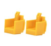 Generic Reemplazo de Lápiz Capacitivo ATN3600L de Fibra de Carbono para Tocadiscos Sound Burger, Compatibilidad Universal, Punta de Aguja Cónica de 0,6 Mil, Amarillo, 1 Paquete (2PCS)