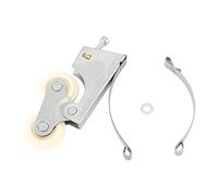 Generic Reemplazo de Rodillos Corredizos de la Puerta, Rodillos de Puerta de Garaje Ruedas Correderas de Corredera de de Armario Corredizo 2 Piezas Polea de Armario de Acero Inoxidable para Muebles