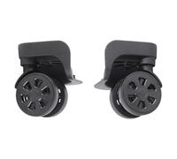 Generic Reemplazo de Ruedas de Equipaje, Reemplazo de Equipaje Madera de Ruedas de Universales Nylon Izquierda y Derecha Nylon 1 par Maletas