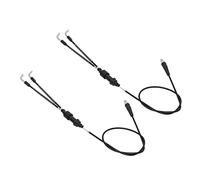 Generic Reemplazo del Cable del Acelerador para Banshee 350 YFZ350 1987-2006 - Juego de Cables de Empuje de Metal 01 0813 - Soluciona Problemas de Arranque Problemas de Bloqueo de Engranajes