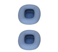 Generic Reemplazo del Cojín a los Auriculares, Almohadillas para la Oreja Auriculares con Reemplazo de Cojines de Oreja de Proteína de Espuma Suave Padres de Cuero de Cuero para para (Blue)