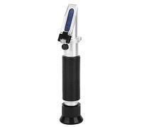 Generic Refractómetro 0 10% Medidor Herramienta de Prueba de Azúcar Portátil con Compensación Automática de Temperatura para una Medición Precisa de Líquidos