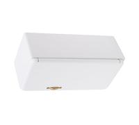 Generic Refrigerador Realista para Casa de Muñecas, Muebles de Madera Blanca en Miniatura de Cuatro Capas, Escala 1:12 (refrigerador)