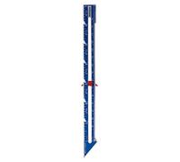 Generic Regla de Acolchado Herramientas de Bricolaje de Margen de Costura de Aluminio Duradero para Medir la Profundidad del Dobladillo para la Mayoría de las Situaciones (Regla de aluminio azul