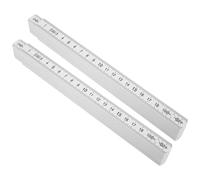 Generic Regla de Carpintero Plegable Compacta, Herramienta de Carpintería para Medición Subacuática y Colocación de Azulejos, 2m, 2 uds.