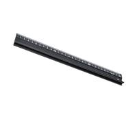 Generic Regla de Corte de Protección de Seguridad de Herramienta de Medición con Tira de Goma para Uso Estable, 30 Cm de Tipo L, Herramienta de Alto Rendimiento para Medición de (en forma de L 30cm)
