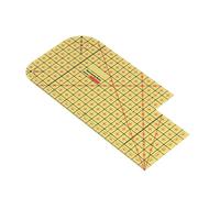 Generic Regla de Dobladillo Caliente, Herramienta de Costura de Plástico Resistente a Altas Temperaturas para Planchar, Uso Doméstico, 1 Regla (HR2010-S)
