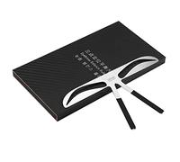 Generic Regla para Medir Cejas, 4 Tipos de Plantilla de Forma de Ceja con Posicionamiento de 3 Puntos para Regla de Extensión de Akinami Estándar Europea Clásica para Mejorar (cejas arqueadas)