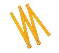 Generic Regla Plegable Portátil de Doble Cara para Mediciones Precisas de Longitud y ángulo para Uso en Construcción y Bricolaje