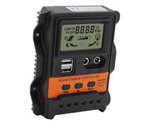 Generic Regulador de Panel Solar Completamente Automático de 12 V 24 V con Puertos Duales USB y CC para Barco RV Controlador de Generación de Energía Fotovoltaica Estable y Eficiente Material de PVC