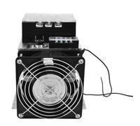 Generic Regulador de Transformador de Voltaje, Reguladores Trifásicos Integrados Módulo de Aislamiento Fotoeléctrico Ajustable Continuo 380 VCA para Hornos Eléctricos para Iluminación (TSR-200WA-H