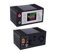 Generic Regulador de Voltaje Ajustable, Convertidor de Potencia CC, Fuente de Alimentación de Laboratorio con Pantalla LCD A Color VA de Vista Completa, Ideal para Laboratorio y Controlador LED,