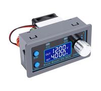 Generic Regulador de Voltaje CC Convertidor Ajustable con Pantalla LCD de Enfriamiento Inteligente para Proyectos Electrónicos de Bricolaje (ZK-5KX)