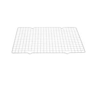 Generic Rejilla Elevada de Enfriamiento Acero Inoxidable para Hornear y Freír Resistente 25,5x36,5cm Apto para Lavavajillas 1 Unidad
