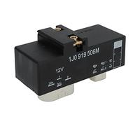 Generic Relé de Control del Ventilador del Radiador Regulador Eficiente 12 V para A3, Material ABS, Apto para, 1J0919506M, para Mantenimiento del Automóvil