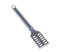 Generic Removedor de Escamas de Pescado de Mano de Acero Inoxidable Fácil Operación para Cocina Casera Acero Inoxidable 410